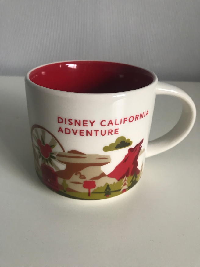 Disneyland California Adventure Starbucks You Are Here Mug Disney Haul Disney Blog Blogger
